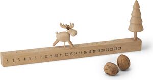 Calendario dell'Avvento Philippi Elmar, realizzato in legno, codice prodotto 285036