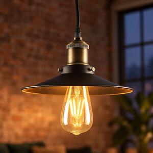 Lampada a sospensione di design industriale in bronzo E27 Lampada a sospensione per tavolo da pranzo