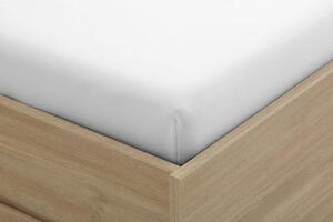 Foglio 200 x 200 cm - Poliestere Microfibra - Qualità Oeko-Tex non Toxic - Super Soft White - Perfetto per materassi fino a 34 cm - I