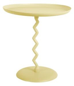 Tavolino rotondo in metallo ø 40 cm Zig Zag – Leitmotiv