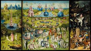 Riproduzione Il giardino delle delizie terrestri, Hieronymus Bosch