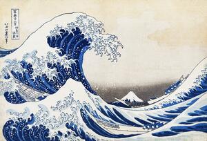 Riproduzione La grande onda di Kanagawa, Katsushika Hokusai