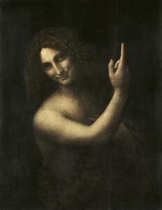 Riproduzione St John the Baptist 1513-16, Leonardo da Vinci