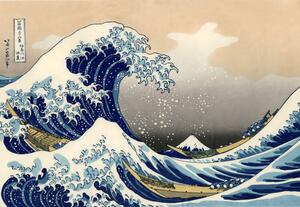 Riproduzione La grande onda di Kanagawa, Katsushika Hokusai