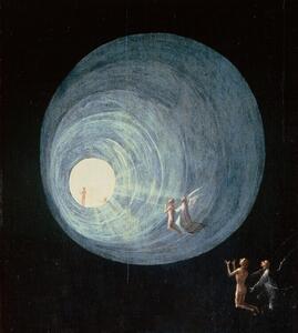 Riproduzione The Ascent of the Blessed detail, Hieronymus Bosch