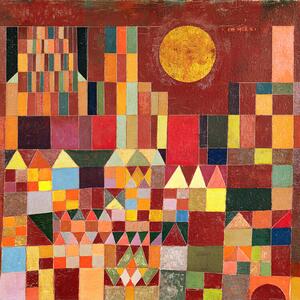 Riproduzione Castle and Sun 1928, Paul Klee