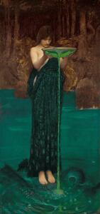 Riproduzione Circe Invidiosa 1872, John William Waterhouse