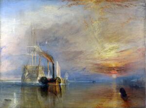 Riproduzione The Fighting Temeraire 1839, William Turner