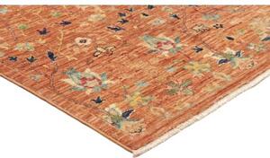 Tappeto Floralia Floreale Ruggine Blu Petrolio 165x230 Cm