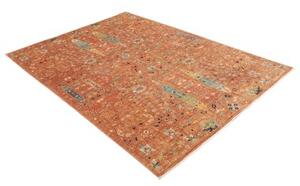 Tappeto Floralia Floreale Ruggine Blu Petrolio 165x230 Cm