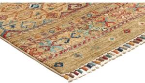 Tappeto Istintia Geometrico Sabbia Rosso Mattone Corsia 81x245 Cm