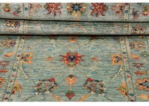 Tappeto Zigler Fine Stilizzato Azzurro Beige Corsia 77x253 Cm