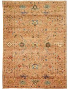 Tappeto Zigler Fine Floreale Ruggine Beige 170x237 Cm