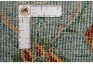 Tappeto Zigler Fine Stilizzato Azzurro Beige Corsia 77x253 Cm