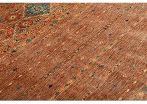 Tappeto Istintia Geometrico Ruggine Blu Petrolio 129x176 Cm