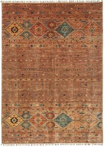 Tappeto Istintia Geometrico Ruggine Blu Petrolio 129x176 Cm
