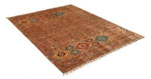 Tappeto Istintia Geometrico Ruggine Blu Petrolio 129x176 Cm