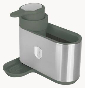 Organizer per lavello in acciaio inossidabile verde opaco