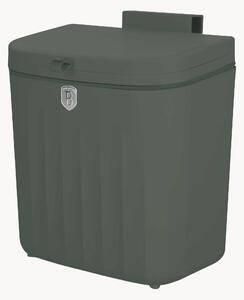 Pattumiera da appendere verde opaco, 7 L