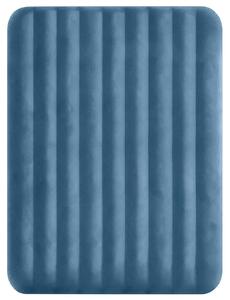 Materasso gonfiabile INTEX con pompa Blu scuro e grigio 152 x 203 x 25 cm