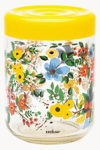 Barattolo in vetro Fiori Frida, 0,8 L