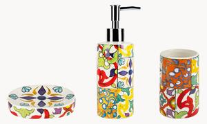 Set di 3 accessori da bagno in ceramica Lisbona