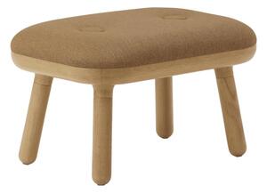 Sgabello di colore naturale/marrone chiaro Paff Low – UMAGE