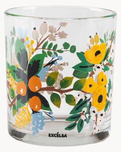 Set di 3 bicchieri Fiori Frida