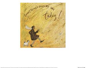 Stampa d'arte Sam Toft - Everything's Going My Way Today, (30 x 30 cm)