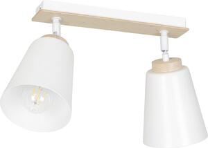 LAMPADA DA SOFFITTO Emibig 2xE27 60W ATLAS 2 BIANCA 724/2