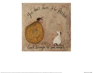 Stampe d'arte Sam Toft - Good Enough Is Good Enough, (30 x 30 cm)