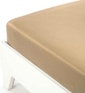 Lenzuolo Inferiore In Cotone Tinta-unita Matrimoniale Caleffi Tinta Unita Beige Caleffi