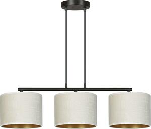 Lampadario Emibig 3xE27 60W HILDE 3 BL BIANCO 1052/3