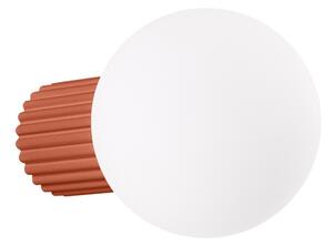 Lampada da parete arancione ø 12 cm Orbital – Sollux
