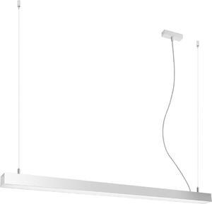 Lampada a sospensione PINNE 118 grigio 1xLED 28W alluminio 150x6x118cm Thoro Lighting