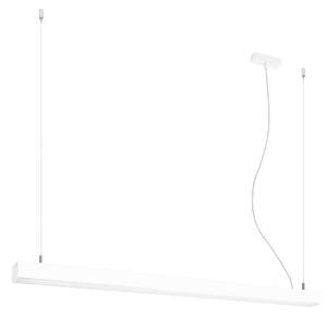 Lampada a sospensione PINNE 118 bianco 1xLED 28W alluminio 150x6x118cm Thoro Lighting