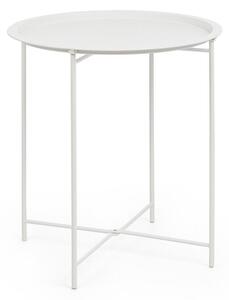 Tavolino da giardino rotondo in acciaio ø 46 cm Austin – Bizzotto