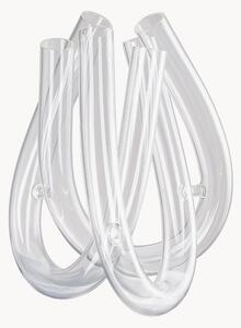 Vaso in vetro borosilicato Triu, alt. 22 cm