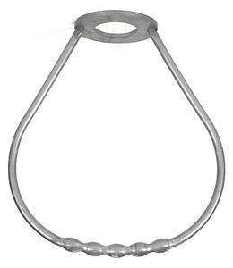 Saliscendi per lampadari plastica argento