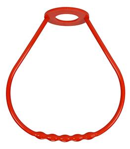Saliscendi per lampadari plastica rossa