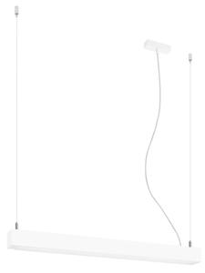 Lampada a sospensione PINNE 67 bianco 1xLED 16W alluminio 150x6x67cm Thoro Lighting