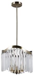 Italux Sabriga lampadario con cristalli bronzo PND-44544-3