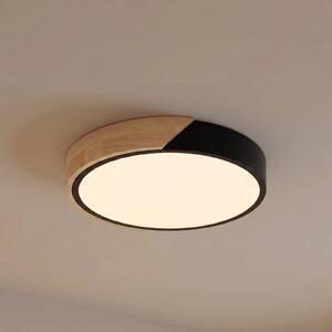 Plafoniera soffitto Lynorri PRIOS, Nero, Soggiorno / Sala da pranzo, Plastica, Moderno, Plafoniera