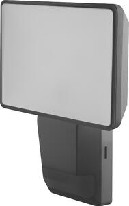 OSRAM ENDURA PRO Proiettore a sensore da parete per esterni ad alta efficienza con ampio angolo di emissione dal design ottico innovativo, 15W, grigio scuro, protezione IP55, per parcheggi e parchi
