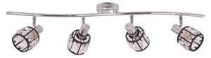 Lampada da soffitto CEILING LANNA 2200091M-C 4XE14 BL