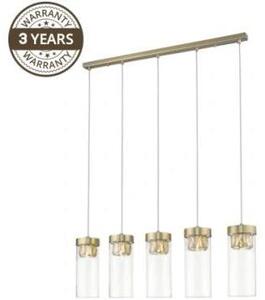 Lampada a sospensione PORTO 20101AB-5F 5x25W G9