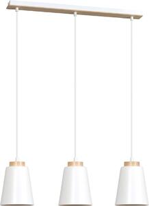 Lampadario Emibig 3xE27 60W BOLERO 3 BIANCO 443/3