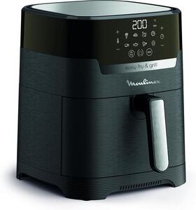 Silecomplaza Easy Fry & Grill Digitale, friggitrice e grill 2-in-1 senza olio, capacità XL, per un massimo di 6 persone, 8 programmi, temperatura regolabile, timer, friggitrice ad aria modello EZ505810, colore nero
