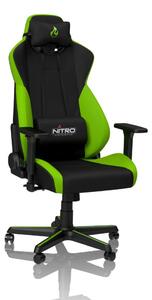 Sedia da gioco Nitro Concepts S300 - Verde atomico