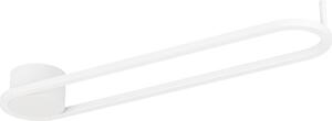 Lampada da soffitto LED EGLO ovale Collecorvino, lampada da soffitto per soggiorno, lampada da soffitto in metallo bianco, lampada da soggiorno bianco caldo-bianco freddo, 50 cm